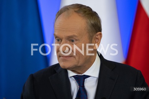  31.03.2026 WARSZAWA<br />SPOTKANIE PREMIERA DONALDA TUSKA Z PREMIEREM REPUBLIKI IRLANDII MICHEALEM MARTINEM<br /><br />MEETING OF THE PRIME MINISTER OF POLAND DONALD TUSK WITH THE TAOISEACH OF THE REPUBLIC OF IRELAND MICHEAL MARTIN<br /><br />N/Z PREMIER DONALD TUSK<br />FOT. MARCIN BANASZKIEWICZ/FOTONEWS  