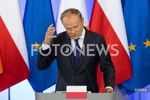  31.03.2026 WARSZAWA<br />SPOTKANIE PREMIERA DONALDA TUSKA Z PREMIEREM REPUBLIKI IRLANDII MICHEALEM MARTINEM<br /><br />MEETING OF THE PRIME MINISTER OF POLAND DONALD TUSK WITH THE TAOISEACH OF THE REPUBLIC OF IRELAND MICHEAL MARTIN<br /><br />N/Z PREMIER DONALD TUSK<br />FOT. MARCIN BANASZKIEWICZ/FOTONEWS  