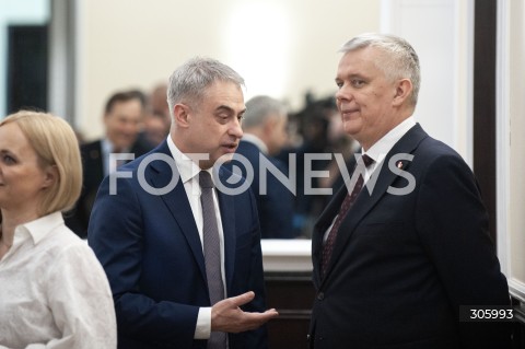  08.04.2026 WARSZAWA<br />POSIEDZENIE RADY MINISTROW<br />N/Z TOMASZ SIEMONIAK KRZYSZTOF GAWKOWSKI<br /> 