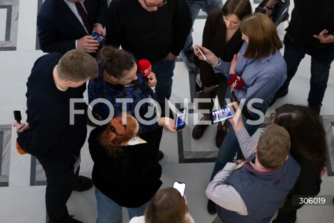  09.04.2026 WARSZAWA<br />DZIEN W SEJMIE<br />N/Z DZIENNIKARZE SEJM<br />FOT. MARCIN BANASZKIEWICZ/FOTONEWS  