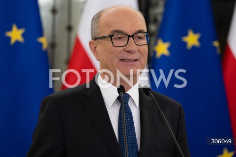  09.04.2026 WARSZAWA<br />DZIEN W SEJMIE<br />N/Z MARSZALEK WLODZIMIERZ CZARZASTY<br />FOT. MARCIN BANASZKIEWICZ/FOTONEWS  