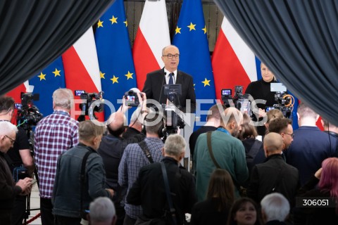 Dzień w Sejmie w Warszawie