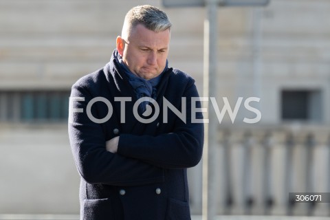 10.04.2026 WARSZAWA<br />OBCHODY ROCZNICY KATASTROFY SMOLENSKIEJ<br />N/Z RADOSLAW PIESIEWICZ<br />FOT. MARCIN BANASZKIEWICZ/FOTONEWS  