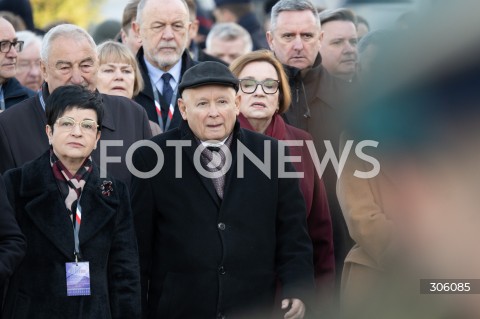  10.04.2026 WARSZAWA<br />OBCHODY ROCZNICY KATASTROFY SMOLENSKIEJ<br />N/Z JOANNA BOROWIAK JAROSLAW KACZYNSKI ANNA ZALEWSKA<br />FOT. MARCIN BANASZKIEWICZ/FOTONEWS  
