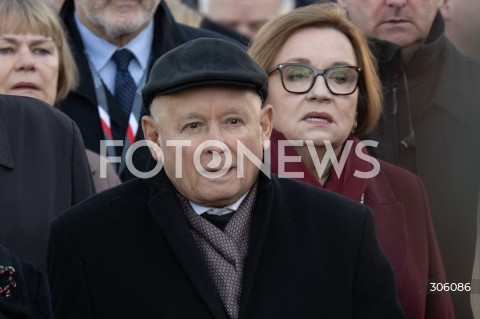  10.04.2026 WARSZAWA<br />OBCHODY ROCZNICY KATASTROFY SMOLENSKIEJ<br />N/Z JAROSLAW KACZYNSKI ANNA ZALEWSKA<br />FOT. MARCIN BANASZKIEWICZ/FOTONEWS  
