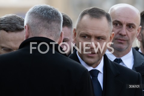  10.04.2026 WARSZAWA<br />OBCHODY ROCZNICY KATASTROFY SMOLENSKIEJ<br />N/Z PREZYDENT KAROL NAWROCKI<br />FOT. MARCIN BANASZKIEWICZ/FOTONEWS  