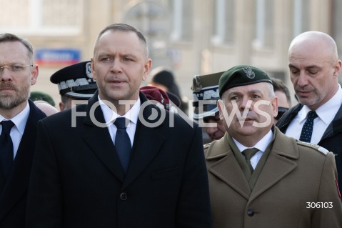  10.04.2026 WARSZAWA<br />OBCHODY ROCZNICY KATASTROFY SMOLENSKIEJ<br />N/Z PREZYDENT KAROL NAWROCKI WIESLAW KUKULA<br />FOT. MARCIN BANASZKIEWICZ/FOTONEWS  