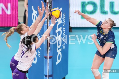  11.04.2026 RZESZOW <br />SIATKOWKA <br />TAURONLIGA LIGA SIATKOWKI KOBIET LSK 2025/2026 <br />CWIERCFINAL - MECZ NR 3<br />POLISH WOMEN VOLLEYBALL LEAGUE <br />MECZ KS DEVELOPRES RZESZOW - BKS BOSTIK ZGO BIELSKO BIALA<br />N/Z KERTU LAAK MARRIT JASPER <br /> 