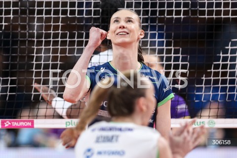  11.04.2026 RZESZOW <br />SIATKOWKA <br />TAURONLIGA LIGA SIATKOWKI KOBIET LSK 2025/2026 <br />CWIERCFINAL - MECZ NR 3<br />POLISH WOMEN VOLLEYBALL LEAGUE <br />MECZ KS DEVELOPRES RZESZOW - BKS BOSTIK ZGO BIELSKO BIALA<br />N/Z MARTA ORZYLOWSKA RADOSC EMOCJE  <br /> 