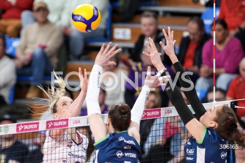  11.04.2026 RZESZOW <br />SIATKOWKA <br />TAURONLIGA LIGA SIATKOWKI KOBIET LSK 2025/2026 <br />CWIERCFINAL - MECZ NR 3<br />POLISH WOMEN VOLLEYBALL LEAGUE <br />MECZ KS DEVELOPRES RZESZOW - BKS BOSTIK ZGO BIELSKO BIALA<br />N/Z MARRIT JASPER <br /> 