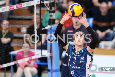 11.04.2026 RZESZOW <br />SIATKOWKA <br />TAURONLIGA LIGA SIATKOWKI KOBIET LSK 2025/2026 <br />CWIERCFINAL - MECZ NR 3<br />POLISH WOMEN VOLLEYBALL LEAGUE <br />MECZ KS DEVELOPRES RZESZOW - BKS BOSTIK ZGO BIELSKO BIALA<br />N/Z GIULIA GENNARI SYLWETKA <br /> 