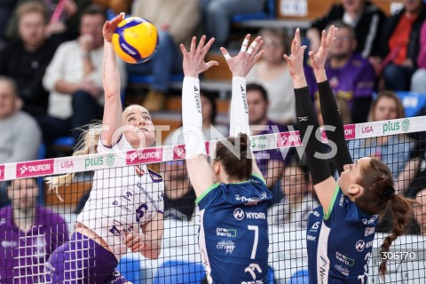  11.04.2026 RZESZOW <br />SIATKOWKA <br />TAURONLIGA LIGA SIATKOWKI KOBIET LSK 2025/2026 <br />CWIERCFINAL - MECZ NR 3<br />POLISH WOMEN VOLLEYBALL LEAGUE <br />MECZ KS DEVELOPRES RZESZOW - BKS BOSTIK ZGO BIELSKO BIALA<br />N/Z MARRIT JASPER <br /> 