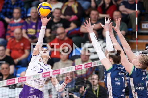  11.04.2026 RZESZOW <br />SIATKOWKA <br />TAURONLIGA LIGA SIATKOWKI KOBIET LSK 2025/2026 <br />CWIERCFINAL - MECZ NR 3<br />POLISH WOMEN VOLLEYBALL LEAGUE <br />MECZ KS DEVELOPRES RZESZOW - BKS BOSTIK ZGO BIELSKO BIALA<br />N/Z LAURA JANSEN <br /> 