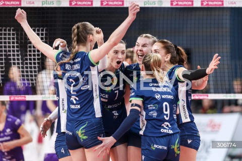  11.04.2026 RZESZOW <br />SIATKOWKA <br />TAURONLIGA LIGA SIATKOWKI KOBIET LSK 2025/2026 <br />CWIERCFINAL - MECZ NR 3<br />POLISH WOMEN VOLLEYBALL LEAGUE <br />MECZ KS DEVELOPRES RZESZOW - BKS BOSTIK ZGO BIELSKO BIALAW7 KERTU LAAK GIULIA GENNARI RADOSC EMOCJE <br />N/Z <br /> 