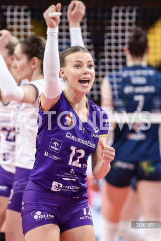  11.04.2026 RZESZOW <br />SIATKOWKA <br />TAURONLIGA LIGA SIATKOWKI KOBIET LSK 2025/2026 <br />CWIERCFINAL - MECZ NR 3<br />POLISH WOMEN VOLLEYBALL LEAGUE <br />MECZ KS DEVELOPRES RZESZOW - BKS BOSTIK ZGO BIELSKO BIALA<br />N/Z ALEKSANDRA SZCZYGLOWSKA RADOSC EMOCJE SYLWETKA <br /> 
