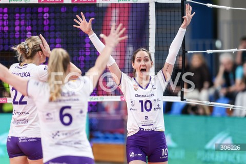  11.04.2026 RZESZOW <br />SIATKOWKA <br />TAURONLIGA LIGA SIATKOWKI KOBIET LSK 2025/2026 <br />CWIERCFINAL - MECZ NR 3<br />POLISH WOMEN VOLLEYBALL LEAGUE <br />MECZ KS DEVELOPRES RZESZOW - BKS BOSTIK ZGO BIELSKO BIALA<br />N/Z KATARZYNA WENERSKA RADOSC EMOCJE <br /> 