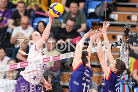  15.04.2026 RZESZOW <br />SIATKOWKA <br />TAURONLIGA LIGA SIATKOWKI KOBIET LSK 2025/2026 <br />FINAL - MECZ NR 1<br />POLISH WOMEN VOLLEYBALL LEAGUE <br />MECZ KS DEVELOPRES RZESZOW - PGE BUDOWLANI LODZ<br />N/Z MARRIT JASPER <br /> 