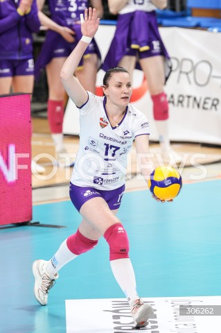  15.04.2026 RZESZOW <br />SIATKOWKA <br />TAURONLIGA LIGA SIATKOWKI KOBIET LSK 2025/2026 <br />FINAL - MECZ NR 1<br />POLISH WOMEN VOLLEYBALL LEAGUE <br />MECZ KS DEVELOPRES RZESZOW - PGE BUDOWLANI LODZ<br />N/Z SVITLANA DORSMAN SYLWETKA <br /> 