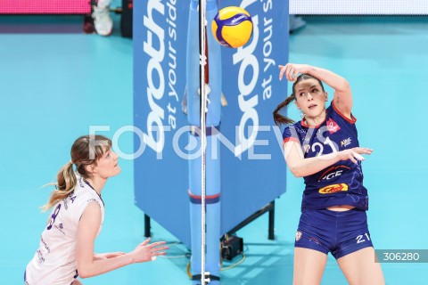  15.04.2026 RZESZOW <br />SIATKOWKA <br />TAURONLIGA LIGA SIATKOWKI KOBIET LSK 2025/2026 <br />FINAL - MECZ NR 1<br />POLISH WOMEN VOLLEYBALL LEAGUE <br />MECZ KS DEVELOPRES RZESZOW - PGE BUDOWLANI LODZ<br />N/Z ALICJA GRABKA KIWKA JULITA PIASECKA <br /> 