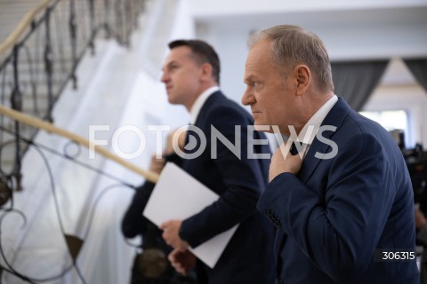  17.04.2026 WARSZAWA<br />POSIEDZENIE SEJMU RP<br />N/Z PREMIER DONALD TUSK<br />FOT. MARCIN BANASZKIEWICZ/FOTONEWS  
