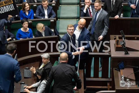  17.04.2026 WARSZAWA<br />POSIEDZENIE SEJMU RP<br />N/Z MICHAL WOS JAKUB RUTNICKI JANUSZ CIESZYNSKI<br />FOT. MARCIN BANASZKIEWICZ/FOTONEWS  