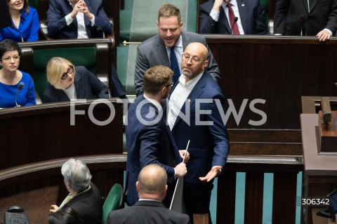  17.04.2026 WARSZAWA<br />POSIEDZENIE SEJMU RP<br />N/Z MICHAL WOS JAKUB RUTNICKI JANUSZ CIESZYNSKI<br />FOT. MARCIN BANASZKIEWICZ/FOTONEWS  
