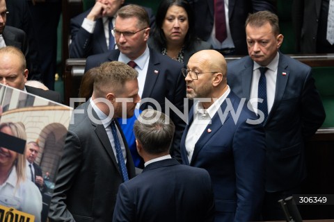  17.04.2026 WARSZAWA<br />POSIEDZENIE SEJMU RP<br />N/Z JAKUB RUTNICKI JANUSZ CIESZYNSKI MARIUSZ BLASZCZAK<br />FOT. MARCIN BANASZKIEWICZ/FOTONEWS  