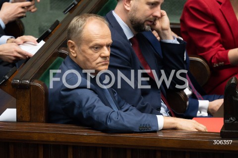  17.04.2026 WARSZAWA<br />POSIEDZENIE SEJMU RP<br />N/Z PREMIER DONALD TUSK<br />FOT. MARCIN BANASZKIEWICZ/FOTONEWS  