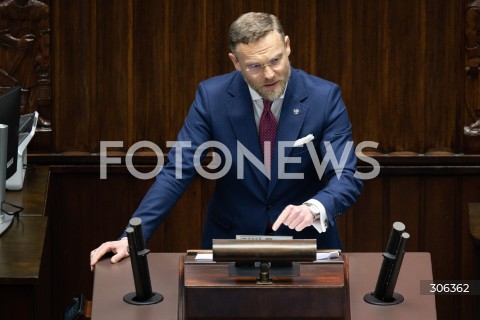  17.04.2026 WARSZAWA<br />POSIEDZENIE SEJMU RP<br />N/Z ZBIGNIEW BOGUCKI<br />FOT. MARCIN BANASZKIEWICZ/FOTONEWS  