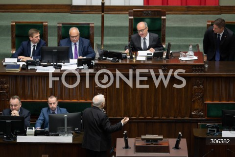  17.04.2026 WARSZAWA<br />POSIEDZENIE SEJMU RP<br />N/Z JAROSLAW KACZYNSKI WLODZIMIERZ CZARZASTY<br />FOT. MARCIN BANASZKIEWICZ/FOTONEWS  