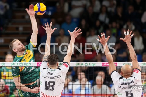  18.04.2026 RZESZOW<br />SIATKOWKA MEZCZYZN<br />PLUSLIGA SEZON 2025/2026<br />POLFINAL - 2. MECZ ( SEMIFINAL ) <br />PLUS LIGA POLISH MEN VOLLEYBALL LEAGUE<br />MECZ ASSECO RESOVIA RZESZOW  - ALURON CMC WARTA ZAWIERCIE <br />N/Z BARTLOMIEJ BOLADZ <br /> 