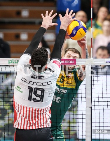  18.04.2026 RZESZOW<br />SIATKOWKA MEZCZYZN<br />PLUSLIGA SEZON 2025/2026<br />POLFINAL - 2. MECZ ( SEMIFINAL ) <br />PLUS LIGA POLISH MEN VOLLEYBALL LEAGUE<br />MECZ ASSECO RESOVIA RZESZOW  - ALURON CMC WARTA ZAWIERCIE <br />N/Z BARTOSZ KWOLEK <br /> 