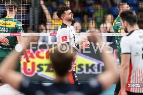  18.04.2026 RZESZOW<br />SIATKOWKA MEZCZYZN<br />PLUSLIGA SEZON 2025/2026<br />POLFINAL - 2. MECZ ( SEMIFINAL ) <br />PLUS LIGA POLISH MEN VOLLEYBALL LEAGUE<br />MECZ ASSECO RESOVIA RZESZOW  - ALURON CMC WARTA ZAWIERCIE <br />N/Z MARCIN JANUSZ ZLOSC EMOCJE SMUTEK PORAZKA PRZEGRANA <br /> 