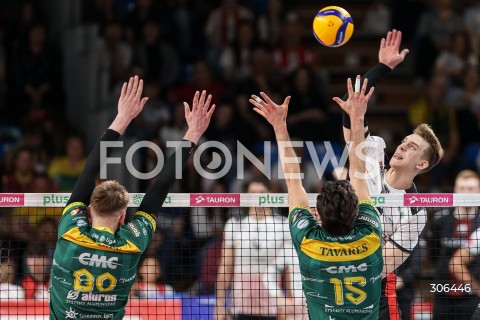  18.04.2026 RZESZOW<br />SIATKOWKA MEZCZYZN<br />PLUSLIGA SEZON 2025/2026<br />POLFINAL - 2. MECZ ( SEMIFINAL ) <br />PLUS LIGA POLISH MEN VOLLEYBALL LEAGUE<br />MECZ ASSECO RESOVIA RZESZOW  - ALURON CMC WARTA ZAWIERCIE <br />N/Z ARTUR SZALPUK <br /> 