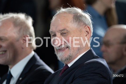  25.04.2026 WARSZAWA<br />KONWENCJA PRAWA I SPRAWIEDLIWOSCI<br />MYSLAC POLSKA - ALTERNATYWA 2.0<br />N/Z ANTONI MACIEREWICZ<br />FOT. MARCIN BANASZKIEWICZ/FOTONEWS  