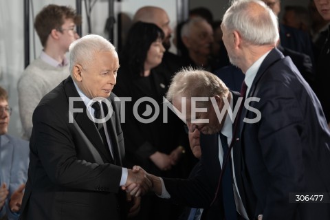  25.04.2026 WARSZAWA<br />KONWENCJA PRAWA I SPRAWIEDLIWOSCI<br />MYSLAC POLSKA - ALTERNATYWA 2.0<br />N/Z JAROSLAW KACZYNSKI WLODZIMIERZ TOMASZEWSKI ANTONI MACIEREWICZ<br />FOT. MARCIN BANASZKIEWICZ/FOTONEWS  