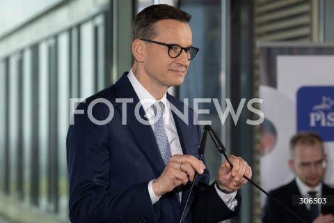  25.04.2026 WARSZAWA<br />KONWENCJA PRAWA I SPRAWIEDLIWOSCI<br />MYSLAC POLSKA - ALTERNATYWA 2.0<br />N/Z MATEUSZ MORAWIECKI<br />FOT. MARCIN BANASZKIEWICZ/FOTONEWS  