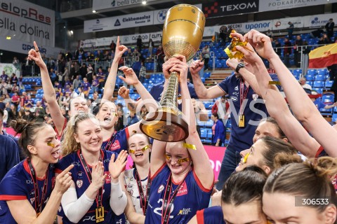  29.04.2026 RZESZOW <br />SIATKOWKA <br />TAURONLIGA LIGA SIATKOWKI KOBIET LSK 2025/2026 <br />FINAL - MECZ NR 5<br />POLISH WOMEN VOLLEYBALL LEAGUE <br />MECZ KS DEVELOPRES RZESZOW - PGE BUDOWLANI LODZ<br />N/Z NADIA SIUDA SIATKARKI PGE BUDOWLANI LODZ MISTRZYNIAMI POLSKI RADOSC WYGRANA EMOCJE ZWYCIESTWO CEREMONIA PODIUM MEDALE PUCHAR<br /> 