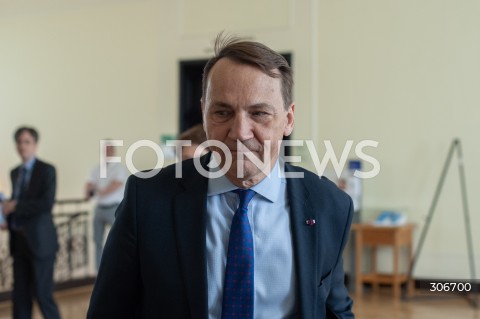  05.05.2026 WARSZAWA<br />POSIEDZENIE RADY MINISTROW<br />N/Z RADOSLAW SIKORSKI<br /> 