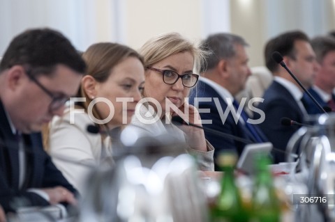 Posiedzenie Rady Ministrów w Warszawie