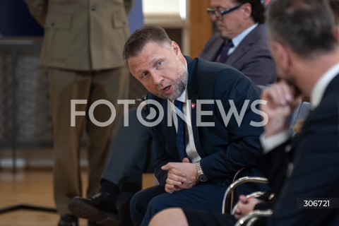  08.05.2026 WARSZAWA<br />UROCZYSTOSC PODPISANIA UMOWY W SPRAWIE SAFE<br />N/Z MARCIN KIERWINSKI<br /> 