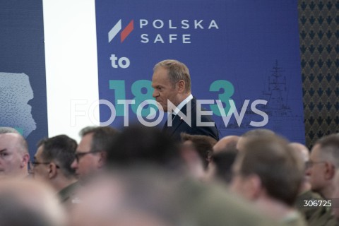  08.05.2026 WARSZAWA<br />UROCZYSTOSC PODPISANIA UMOWY W SPRAWIE SAFE<br />N/Z PREMIER DONALD TUSK<br /> 