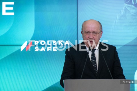  08.05.2026 WARSZAWA<br />UROCZYSTOSC PODPISANIA UMOWY W SPRAWIE SAFE<br />N/Z ANDRIUS KUBILIUS<br /> 