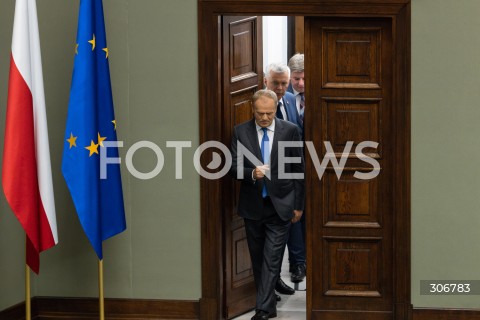  15.05.2026 WARSZAWA<br />POSIEDZENIE SEJMU RP<br />N/Z PREMIER DONALD TUSK<br />FOT. MARCIN BANASZKIEWICZ/FOTONEWS  