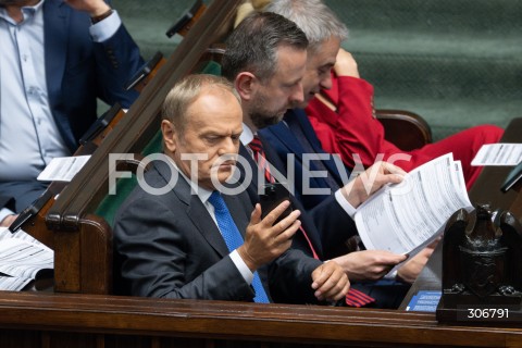  15.05.2026 WARSZAWA<br />POSIEDZENIE SEJMU RP<br />N/Z PREMIER DONALD TUSK<br />FOT. MARCIN BANASZKIEWICZ/FOTONEWS  