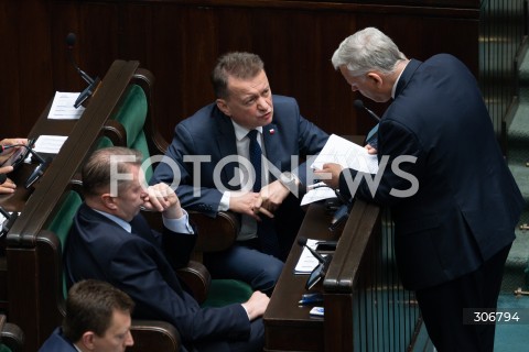 15.05.2026 WARSZAWA<br />POSIEDZENIE SEJMU RP<br />N/Z PRZEMYSLAW CZARNEK MARIUSZ BLASZCZAK MAREK SUSKI<br />FOT. MARCIN BANASZKIEWICZ/FOTONEWS  