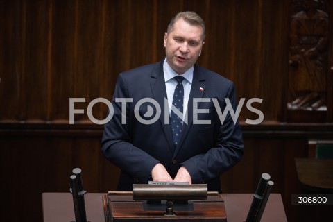  15.05.2026 WARSZAWA<br />POSIEDZENIE SEJMU RP<br />N/Z PRZEMYSLAW CZARNEK<br />FOT. MARCIN BANASZKIEWICZ/FOTONEWS  
