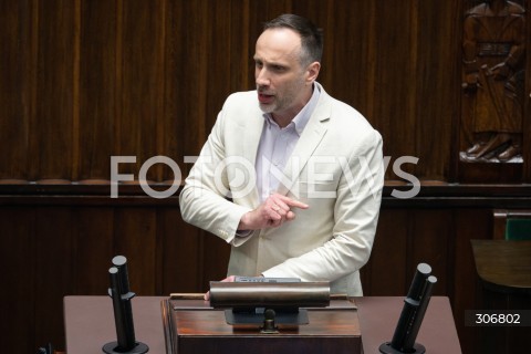  15.05.2026 WARSZAWA<br />POSIEDZENIE SEJMU RP<br />N/Z JANUSZ KOWALSKI<br />FOT. MARCIN BANASZKIEWICZ/FOTONEWS  