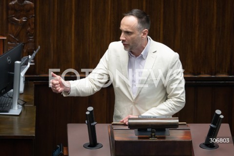  15.05.2026 WARSZAWA<br />POSIEDZENIE SEJMU RP<br />N/Z JANUSZ KOWALSKI<br />FOT. MARCIN BANASZKIEWICZ/FOTONEWS  