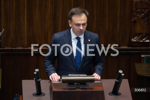  15.05.2026 WARSZAWA<br />POSIEDZENIE SEJMU RP<br />N/Z ANDRZEJ DOMANSKI<br />FOT. MARCIN BANASZKIEWICZ/FOTONEWS  